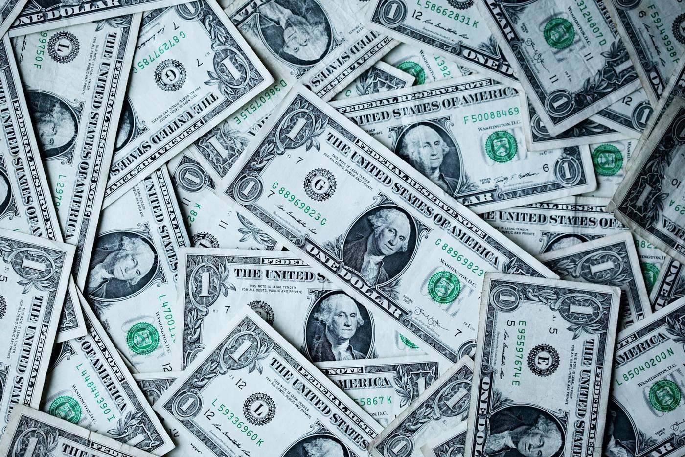 Банкноты 1 доллар США